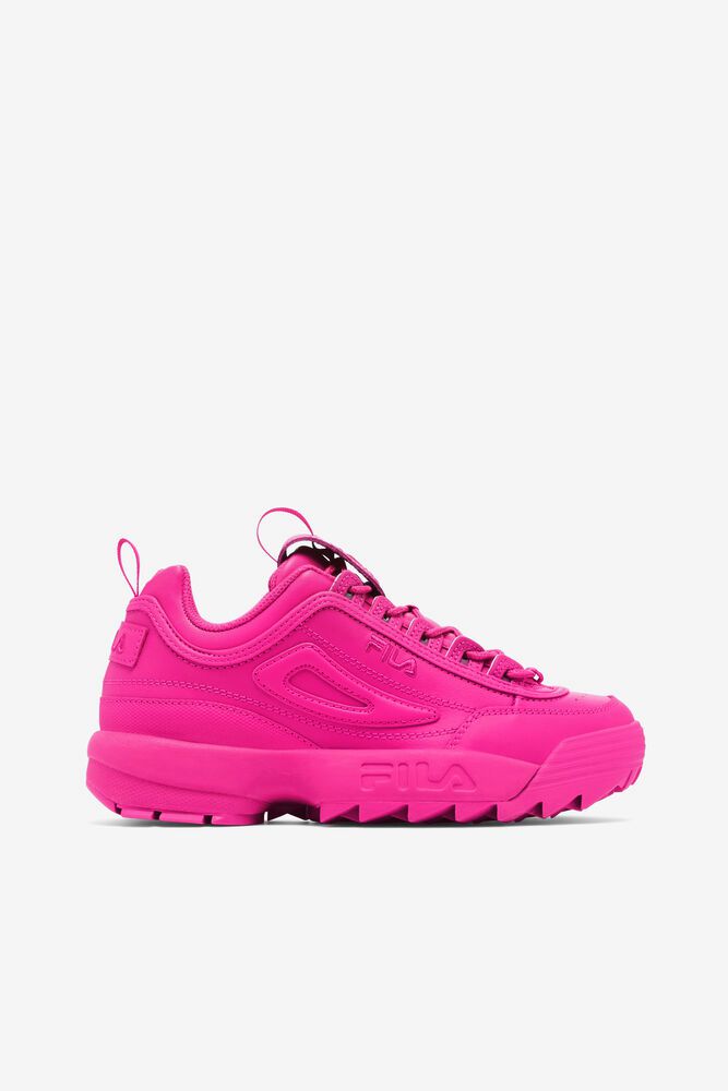 Fila Sneakers Womens Pink - Disruptor 2 Premium - Philippines 4310569-ZY